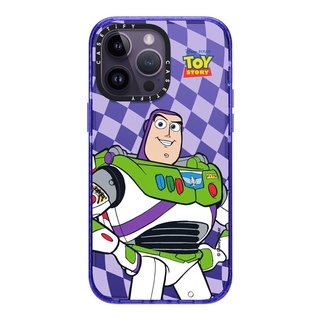Disney and Pixars Toy Story | Buzz Friend Case Peri Purple 14 Pro Max Impact Case [สินค้ากำลังเข้ามา]