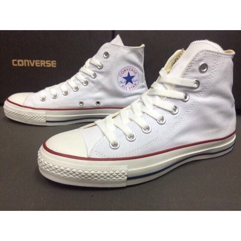 รองเท้าผ้าใบ-converse-all-star-hi-top-สีขาวขลิบแดง