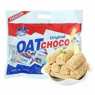 OAT CHOCO ขนมข้าวโอ้ต ธัญพืชอัดแท่ง（燕麦400g）