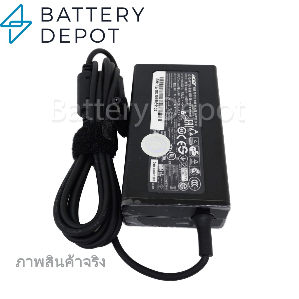 รุ่นใหม่-acer-adapter-ของแท้-acer-aspire-3-a315-21g-a315-41-a315-53g-a315-52-65w-5-5-สายชาร์จ-acer