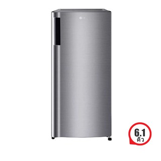 LG ตู้เย็น 1 ประตู ขนาด 6.1 คิว ระบบ Smart Inverter Compressor รุ่น GN-Y201CLBB
