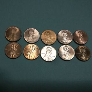 เหรียญต่างประเทศ (อเมริกา)10เหรียญต่อ1ชุด