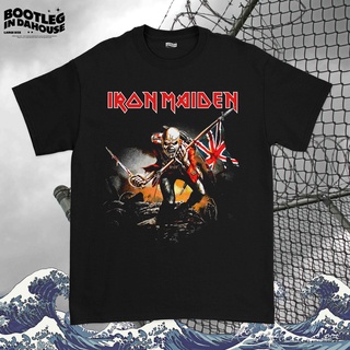 เสื้อยืด ลาย Iron Maiden 90s Music สําหรับผู้ชายS-5XL