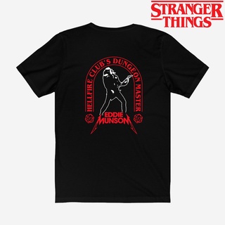 เสื้อยืดอินเทรนด์ผู้ชายอินเทรนด์ผู้หญิงเสื้อยืด พิมพ์ลาย Eddie Munson Ever Season 4 Stranger Things 1209 สําหรับผู้ชายS-