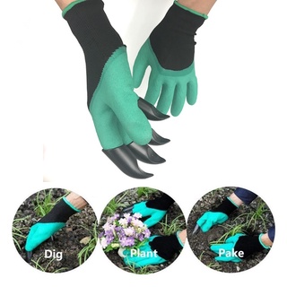 ถุงมือขุดดิน สำหรับใช้ปลูกต้นไม้ ทำสวน