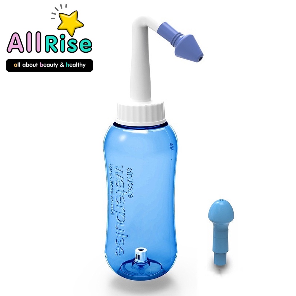 ใช้ดี-ขวดน้ำเกลือล้างจมูก-waterpulse-nasal-ที่ล้างจมูก-300-มล-แถมฟรี-ผงเกลือสำหรับทำน้ำเกลือ-10-ซอง-oemไม่มีกล่อง