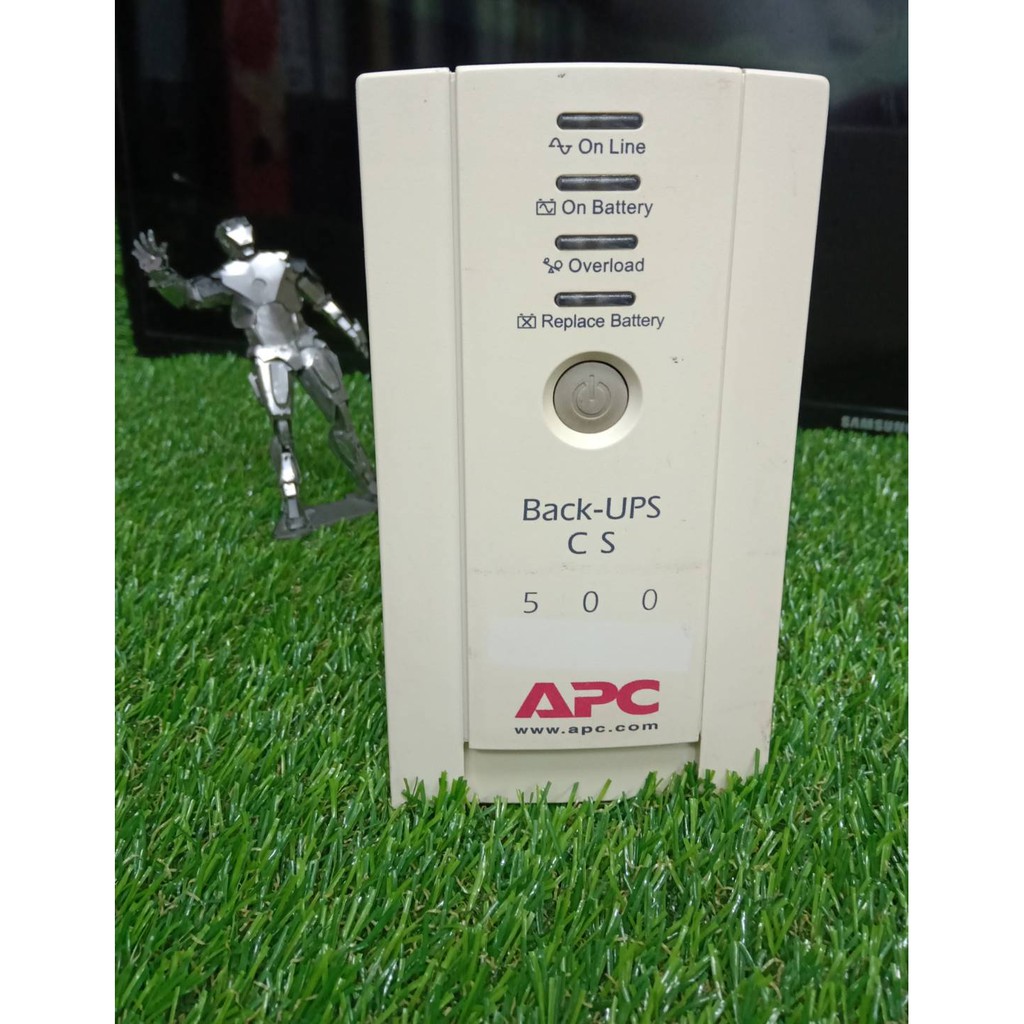 เครื่องสำรองไฟ UPS APC รุ่น BK500EI มีสองสภาพดี | Shopee Thailand