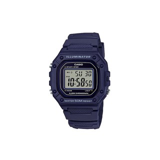 สินค้า [ประกันร้าน]Casio นาฬิกาข้อมือผู้ชาย รุ่นW-218H-2AVDF-S