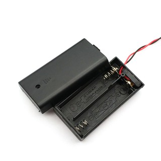 กล่องเคสแบตเตอรี่ 2 Xa สําหรับ Aa Battery Holder Diy
