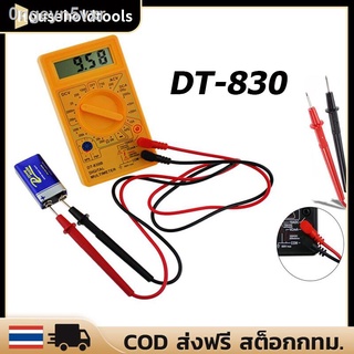 มิเตอร์วัดไฟ tester มัลติมิเตอร์fluke จอแอลซีดีดิจิตอลมัลติมิเตอร์ DT-830ไฟฟ้าโวลต์มิเตอร์แอมมิเตอร์โอห์ม Tester AC/DC 2