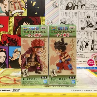 🔥WCF Luffy &amp; Kid ลูฟี่ &amp; คิด Vol.Wano Kuni วาโนะ คุนิ one piece วันพีซ wn 25 26 🔥 ของแท้ ญี่ปุ่น💯