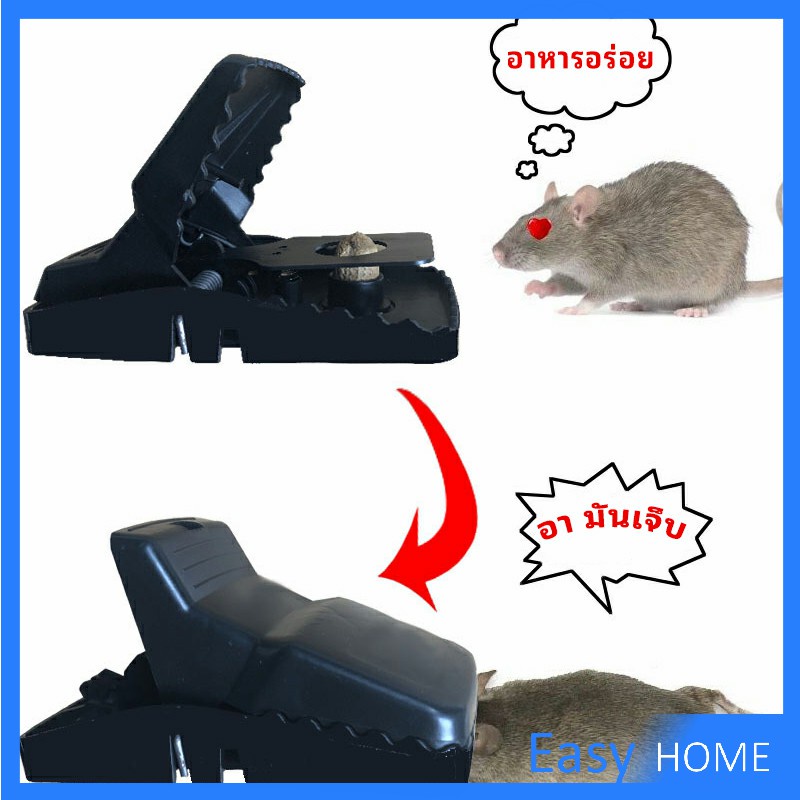 กับดักหนู-ใช้ซ้ำได้-กับดักหนู-กับดักหนูสปริง-ความไวสูง-mouse-traps