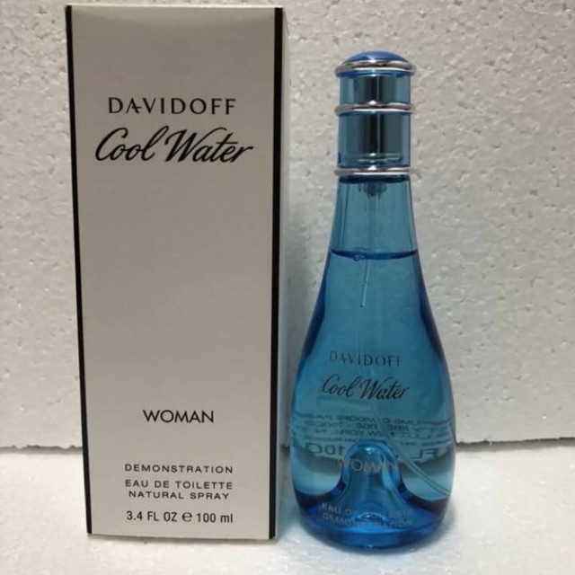 Davidoff Cool water women 100ml. กล่องเทส Shopee Thailand