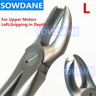 Dental Adult Tooth Extraction Plier For Upper Molars Left Gripping in Depth Dental Orthodontic Surgery Forcep Dentist T