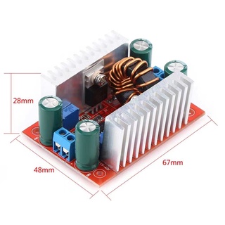 Step Up DC to DC 400W แปลงไฟจาก 8.5-40V เป็น 10-50V สเต็ปอัพ step up dc สเตปอัพ12v to 24v สเต็ปอัพ24v สเต็บอัพ เสต็ปอัพ