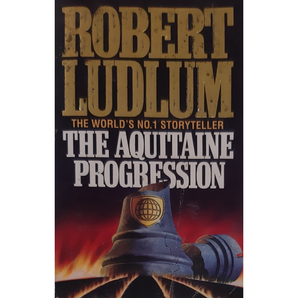 the-aquitaine-progression-robert-ludlum-paperback-หนังสือภาษาอังกฤษ