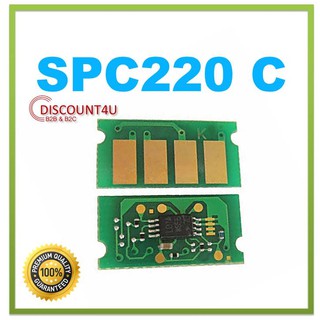 Discount4U CHIP Toner SPC220 C  for Ricoh SPC220 SPC221 SPC222 SPC240