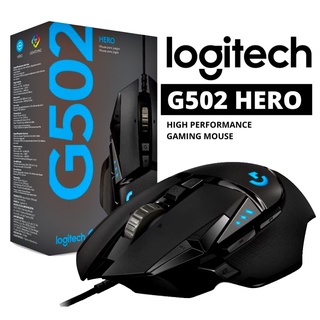 ร้านแนะนำ โปรแรง1 1เมาส์เกมมิ่งLOGITECH G502 HERO RGB Gaming Mouse 16K Sensor 16 000 DPI เม้าส์สำหรับนักเล่นเกม 2Y  img 1