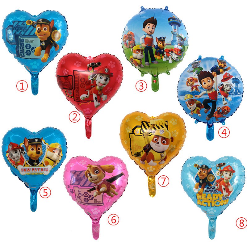 ลูกโป่งฟอยล์ฮีเลียม-ลาย-paw-patrol-skye-ryder-paw-patrol-18-นิ้ว-สําหรับตกแต่งปาร์ตี้วันเกิด