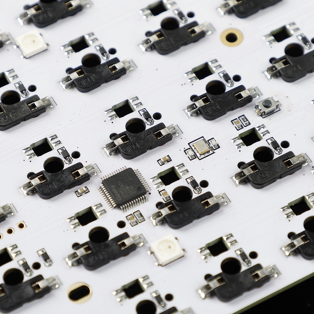 Idbao x YMDK ID75 Idobe 75 Hotswap PCB แผ่นอลูมิเนียมสําหรับ XD75 ...