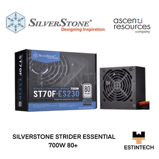 Power Supply(อุปกรณ์จ่ายไฟ) Silverstone STRIDER ESSENTIAL 700W 80 PLUS ของใหม่ประกัน 3ปี