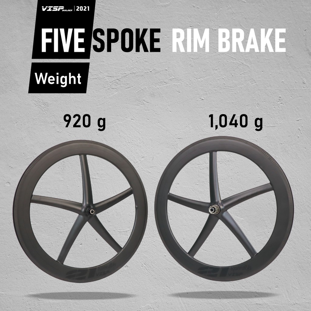 ล้อเสือหมอบ-visp-five-spoke-visp-builder-rim-brake-700c