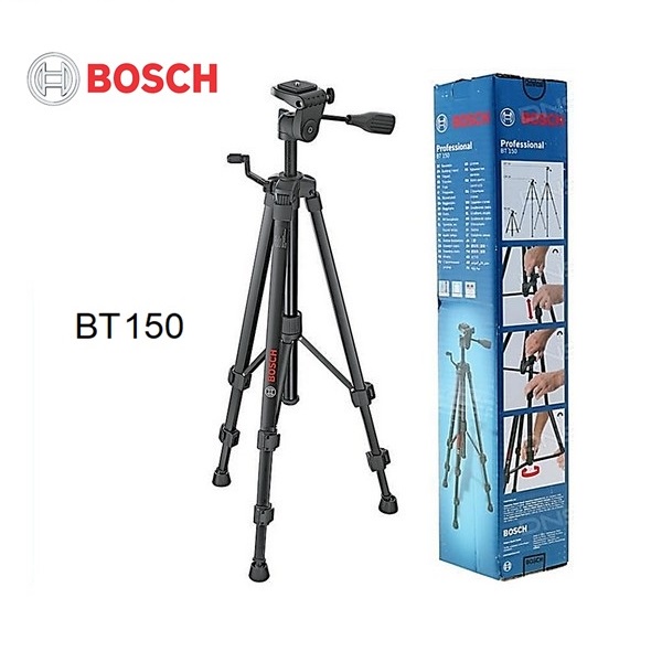 bosch-bt150-กล่องฟ้า1-5m-ขาตั้งกล้อง-ใช้กับเลเซอร์-dle40-70-glm250vf-gpl5-gll2-gll2-50-gll3-80-0601096b00