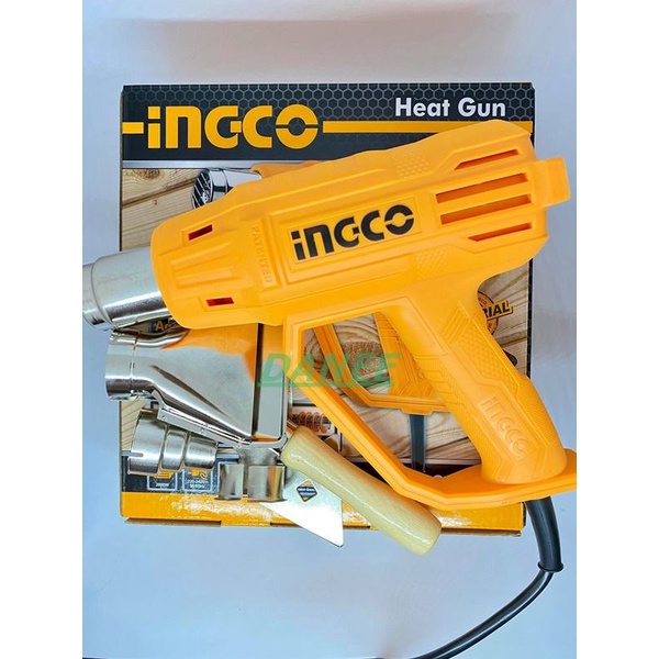 เครื่องเป่าลมร้อนingco-มีอุปกรณ์เสริม-4-ชิ้น-ไฟ2-000วัตต์-heatgun-2000w-hg200038