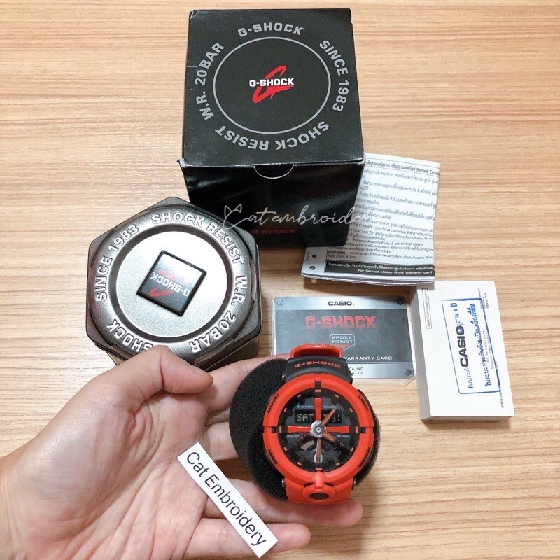 ส่งต่อ-นาฬิกา-g-shock-ga-500p-4adr-ของแท้-สภาพดี-ไม่ผ่านการใช้งาน