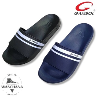 สินค้า GAMBOL แกมโบล รองเท้าแตะ รองเท้าแตะสวม รองเท้าแตะชายหญฺิง GM42182 Size 40 - 44