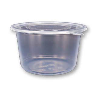 เอโร่ ชามกลม PP พร้อมฝาเรียบ 800 มล. x 25 ใบ101220aro PP Bowl with Flat Lid 800 ml x 25 pcs