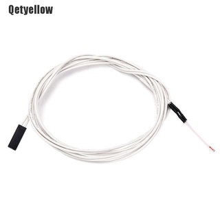 สินค้า Qetyellow Ntc 3950 Thermistor 100K พร้อมสายไฟ 1 เมตรสําหรับเครื่องพิมพ์ 3D 1 ชิ้น