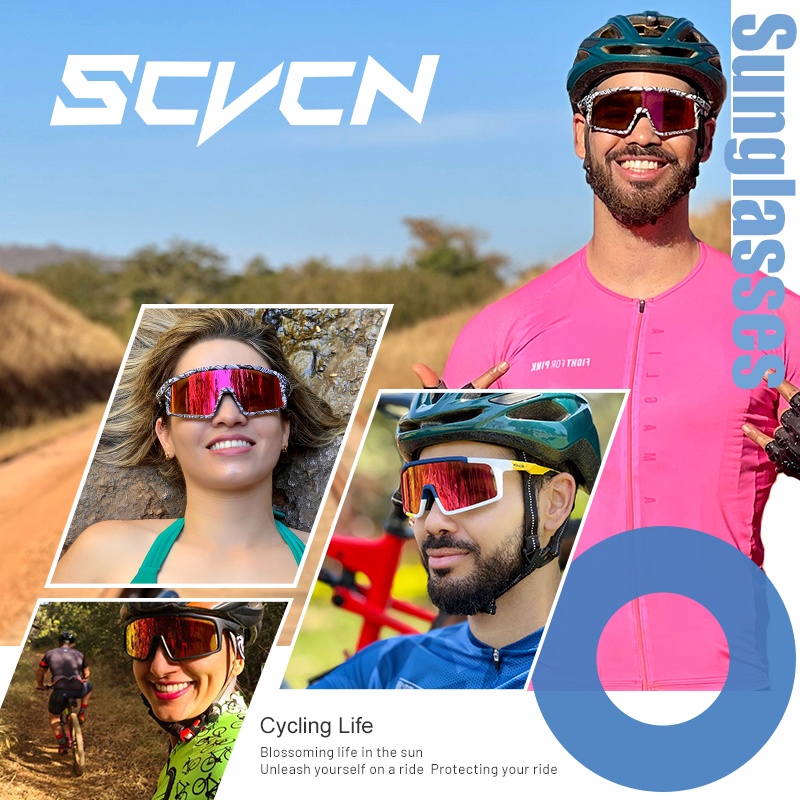 แว่นตากันแดด-เลนส์โฟโตโครมิก-สีแดง-สีฟ้า-สําหรับผู้ชาย-ผู้หญิง-เหมาะกับการขี่จักรยาน-มี-1-เลนส์