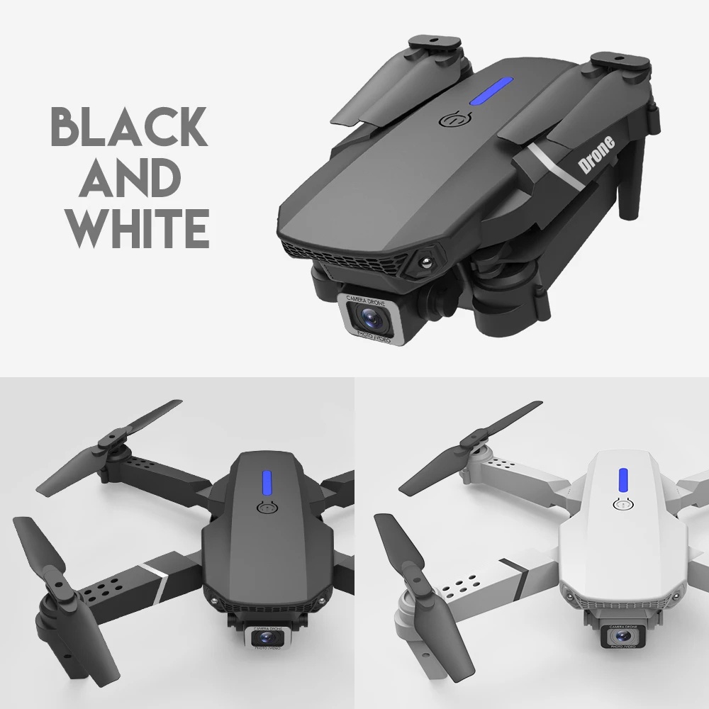 ภาพสินค้ามีสินค้า 2022 E88 Pro Drone โดรนติดกล้อง HD 4k โดรนบังคับ โดรนควบคุมระยะไกล WIFI โดรนถ่ายภาพทางอากาศระดับ เคร จากร้าน jamesgao1 บน Shopee ภาพที่ 5