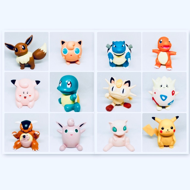 pokemon-figures-and-coin-bank-set-เซ็ตหุ่นและกระปุกออมสิน-โปเกม่อน