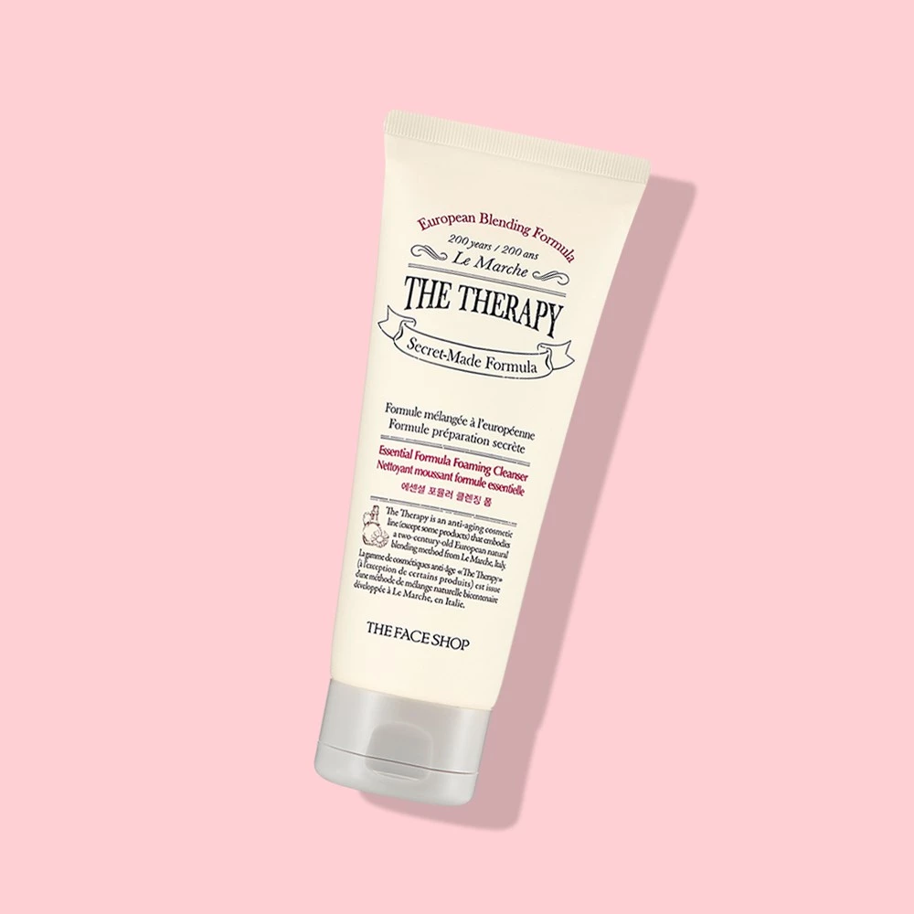 THE FACE SHOP THE THERAPY ESSENTIAL FORMULA CLEANSING FOAM