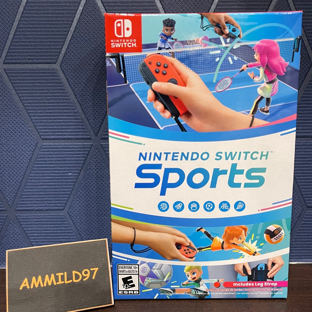 ภาพหน้าปกสินค้าNintendo Switch Sports ของใหม่ ยังไม่แกะกล่อง จากร้าน ammild97 บน Shopee