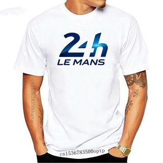 คอลูกเรือเสื้อยืดคอกลมกระหน่ํา เสื้อยืดแขนสั้น พิมพ์ลายโลโก้ Le Mans 24h 24h Le Mans สําหรับผู้ชาย OLoigi99KKolif18ผ้าฝ้