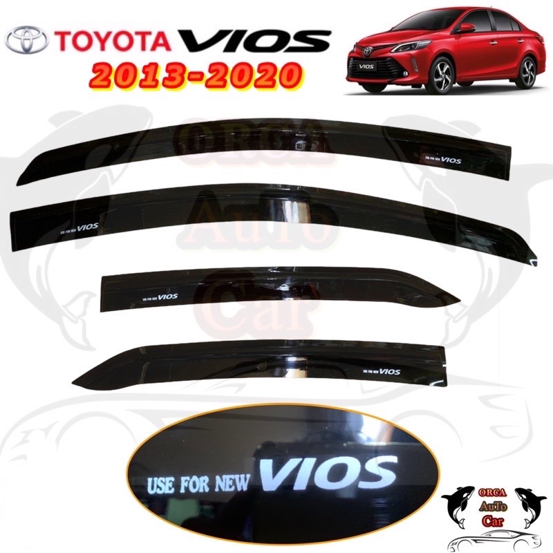 คิ้วกันสาด-vios-2013-2020