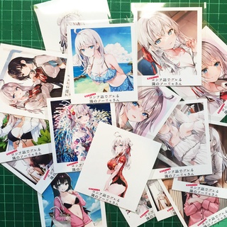Card-set anime Set การ์ดคุณอาเรียโต๊ะข้างๆ พูดรัสเซียหวานใส่ซะหัวใจจะวาย จำนวน 5 รูป