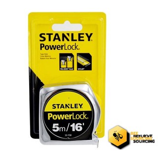 STANLEY ตลับเมตร Powerlock 5ม. 33-158