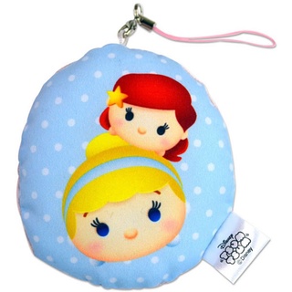 ที่ห้อยโทรศัพท์​ Disney Tsum Tsum​ Cinderella &amp; Ariel​ งานป้ายห้อย