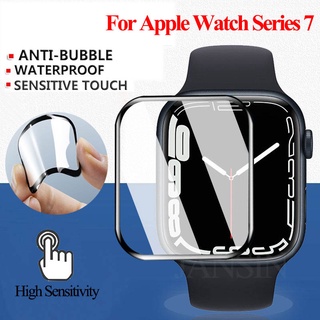 ภาพหน้าปกสินค้าฟิล์มกันรอยหน้าจอกันน้ําสําหรับ Apple Watch 7 45มม. 41มม. สําหรับ Apple Watch Series 7 41มม. 45มม. ที่เกี่ยวข้อง