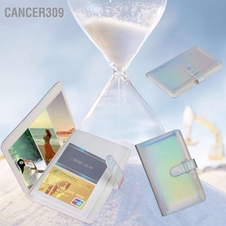 Cancer309 อัลบั้มรูปโพลารอยด์ Pu 96 ช่อง ขนาดเล็ก พกพาง่าย สําหรับรูปภาพโพลารอยด์ 3 นิ้ว