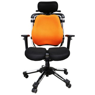 เก้าอี้สำนักงาน เก้าอี้เพื่อสุขภาพ HARA CHAIR ZENON-2 สีส้ม เฟอร์นิเจอร์ห้องทำงาน เฟอร์นิเจอร์ ของแต่งบ้าน OFFICE CHAIR