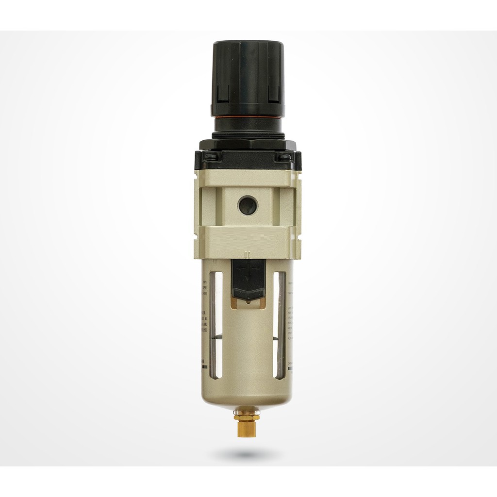 AW4000 ชุดกรองลม, ตัวดักน้ำ, ปรับแรงดันลม Filter Regulator ขนาด 1/2 ...