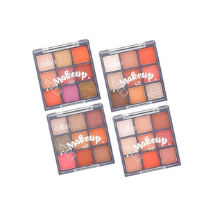 Odbo Makeup Kit Eyeshadow #OD1037 : โอดีบีโอ เมคอัพ คิท อายแชโดว์ พาเลท 2 ชั้น x 1 ชิ้น beautybakery