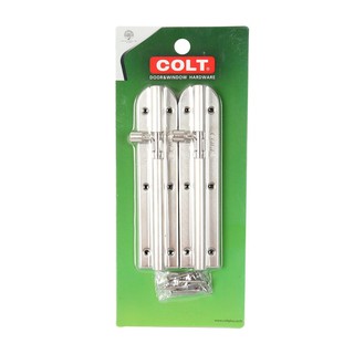 COLT กลอนสแตนเลส 6 นิ้ว รุ่น 460SS กลอนสแตนเลส(DOOR BOLT) ผลิตจากสแตนเลสคุณภาพดี มีความแข็งแรง ทนทาน ไม่เป็นสนิม ดีไซน์