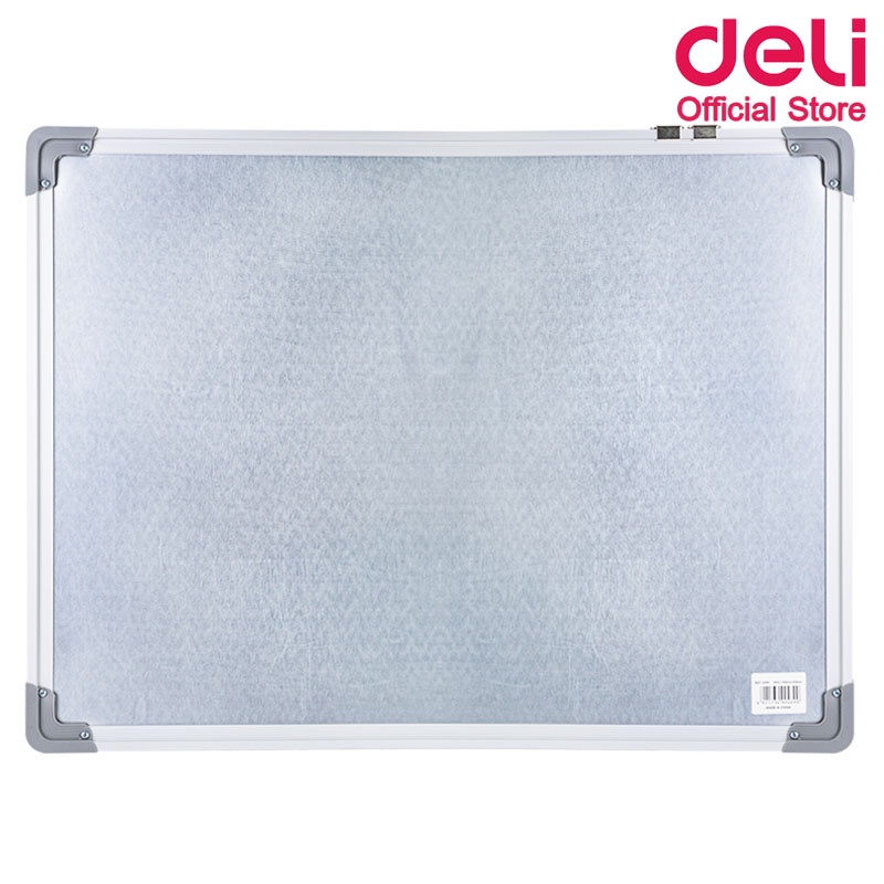 deli-v450-whiteboard-กระดานไวท์บอร์ดแม่เหล็กขอบมน-ขนาด-18-24-นิ้ว-อุปกรณ์สำนักงาน-กระดานไวท์บอร์ด-เครื่องเขียน-ไวท์บอร์ด-ไวท์บอร์ดa4