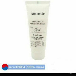 ✔️ที่สุด:Mamonde100ml. โฟมล้างหน้า ช่วยทำความสะอาดลึก ขจัดสิวที่ตายแล้ว ลดการเกิดสิวดำ กระชับรูขุมขน